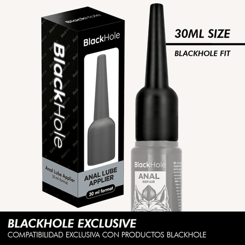 BLACK HOLE - APLICADOR DE LUBRICANTE ANAL TALLA S 30 ML - OMerotics