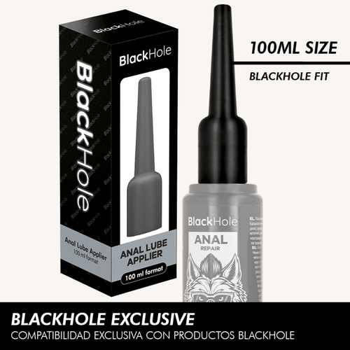 BLACK HOLE - APLICADOR DE LUBRICANTE ANAL TALLA L 100 ML - OMerotics