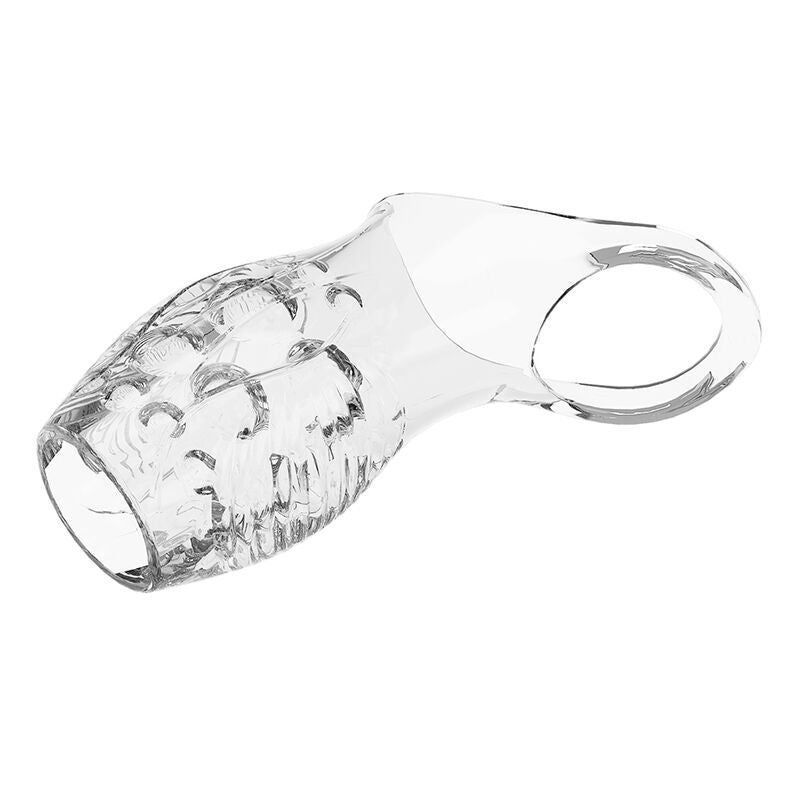 PRETTY LOVE - GERALDINE FUNDA ENGROSADORA TEXTURIZADA TRANSPARENTE - OMerotics