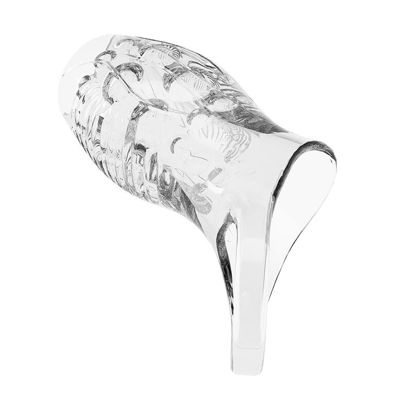 PRETTY LOVE - GERALDINE FUNDA ENGROSADORA TEXTURIZADA TRANSPARENTE - OMerotics