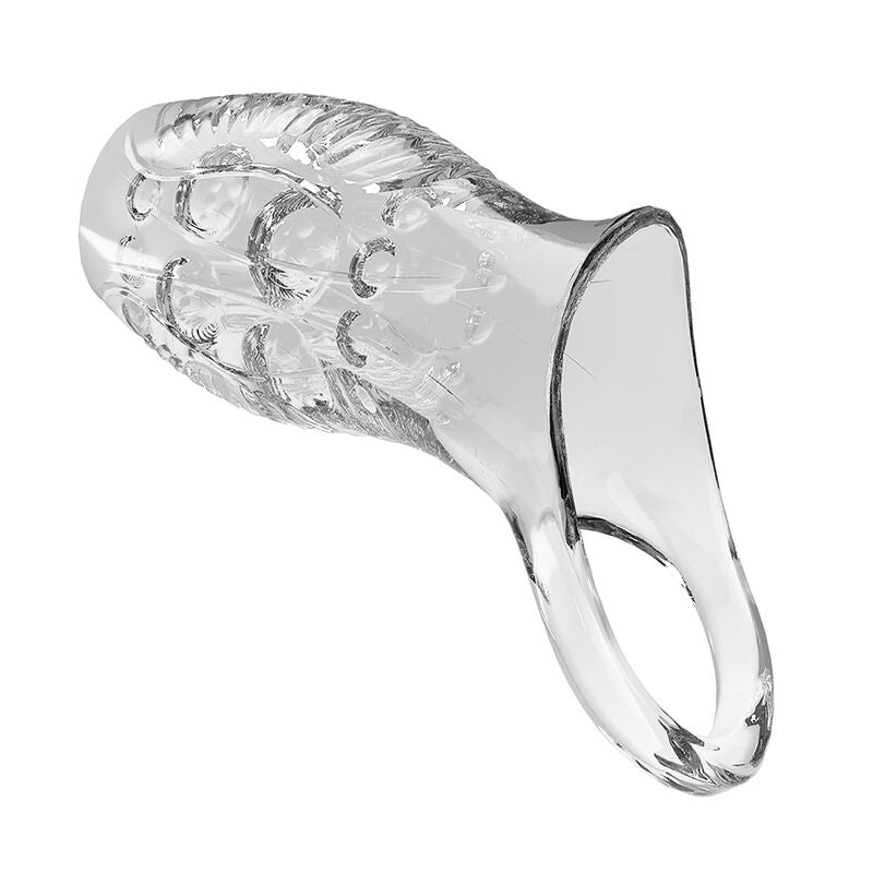 PRETTY LOVE - GERALDINE FUNDA ENGROSADORA TEXTURIZADA TRANSPARENTE - OMerotics