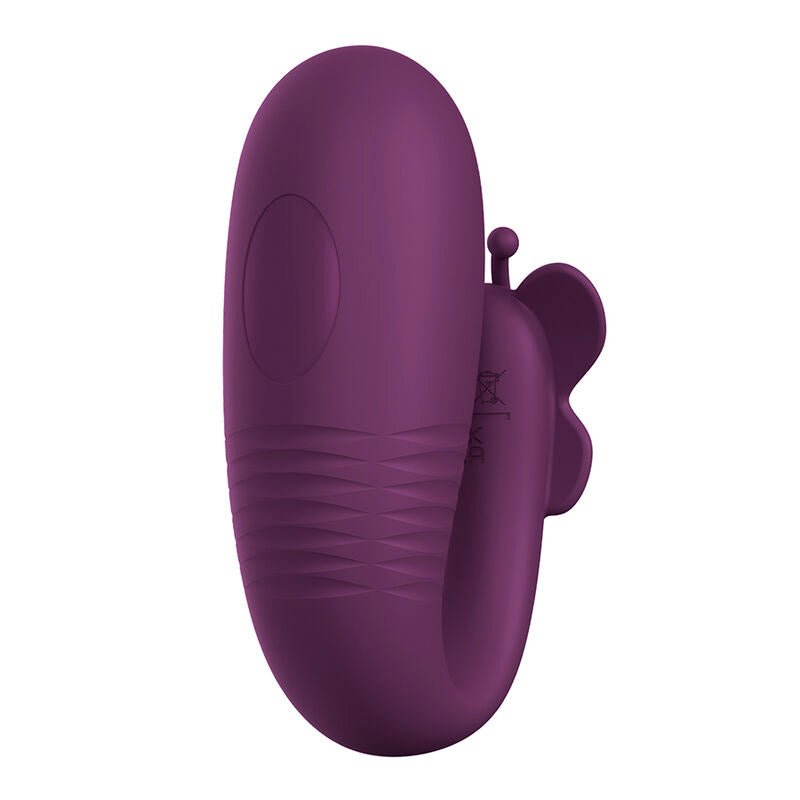 PRETTY LOVE - KLAY VIBRADOR HUEVO CON EMPUJE APP CONTROL MORADO - OMerotics