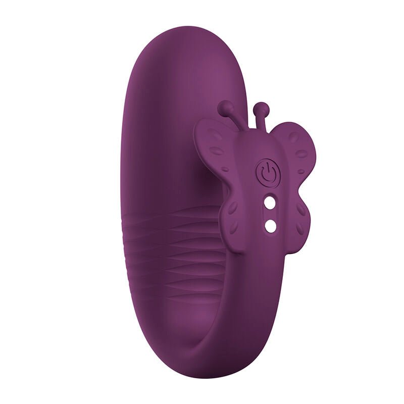 PRETTY LOVE - KLAY VIBRADOR HUEVO CON EMPUJE APP CONTROL MORADO - OMerotics