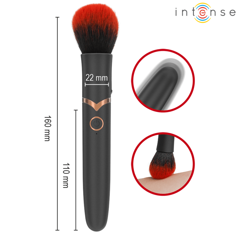 INTENSE - EMILIA VIBRADOR BROCHA 10 VIBRACIONES 16 CM - OMerotics