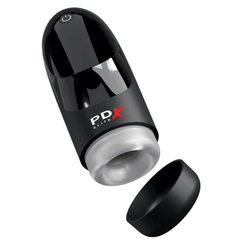 PDX ELITE - MASTURBADOR HYDROGASM CON VIBRACIÓN CICLÓNICA 20 CM - OMerotics
