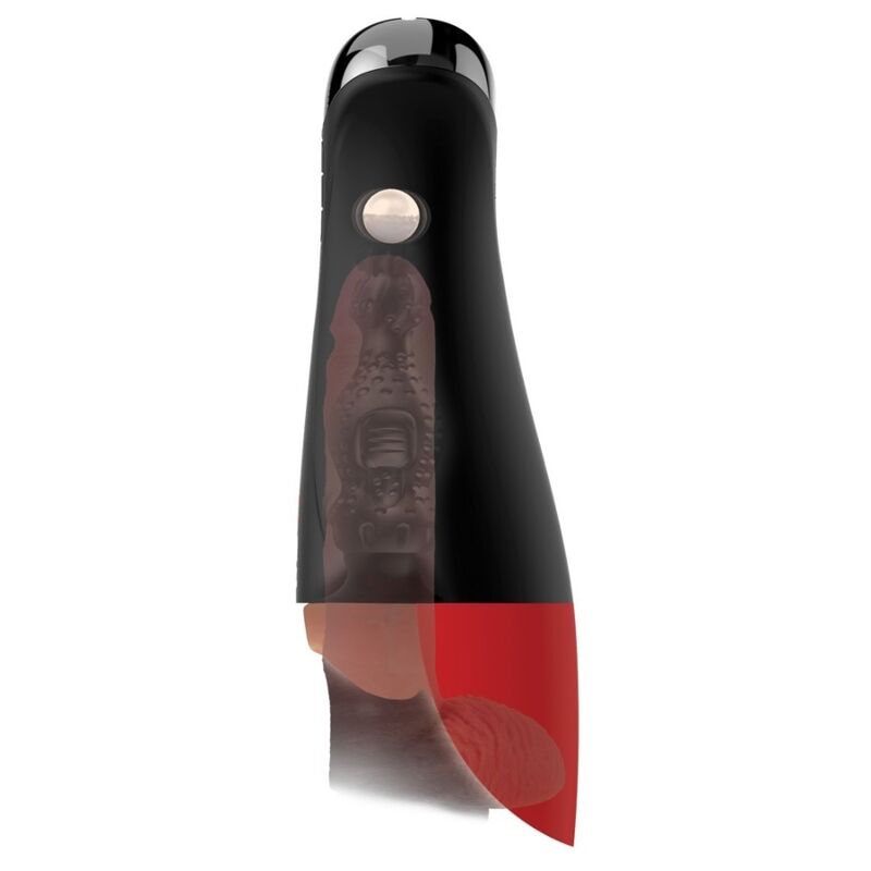 PDX ELITE - MASTURBADOR AUTOMÁTICO FAP-O-MATIC PRO XL VIBRADOR MARRÓN 34.9 CM - OMerotics