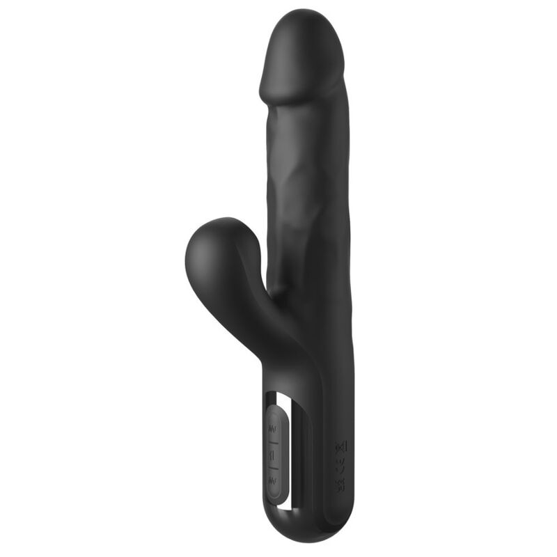 FETISH FANTASY SERIES - VIBRADOR RABBIT SONIX SILICONE THRUSTER NEGRO - OMerotics