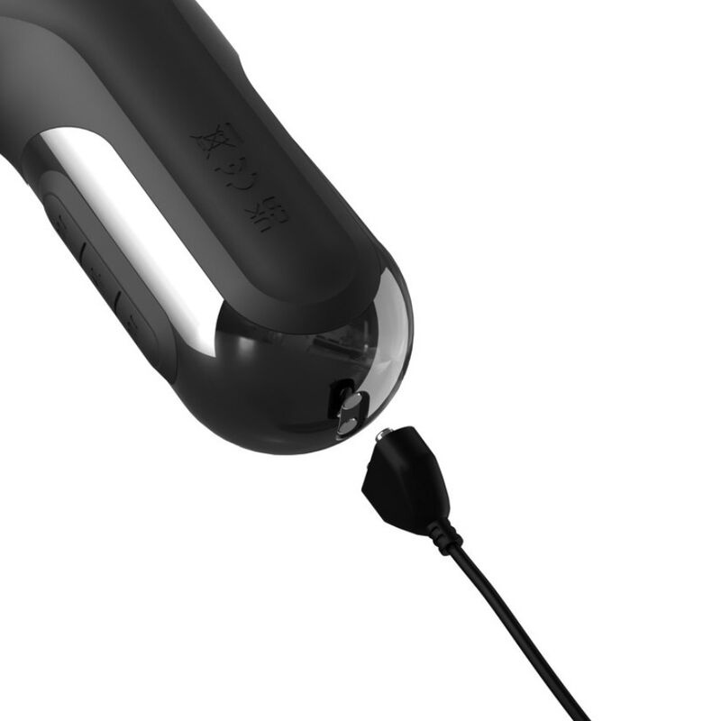 FETISH FANTASY SERIES - VIBRADOR RABBIT SONIX SILICONE THRUSTER NEGRO - OMerotics