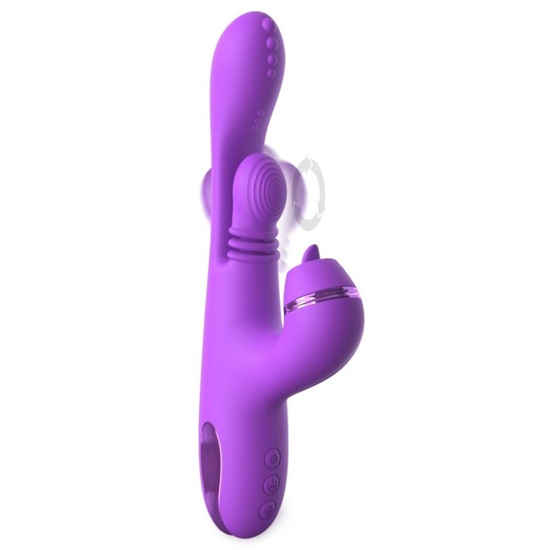 FANTASY FOR HER - VIBRADOR RABBIT INTIMOTION PULSE PRO VIBE MORADO - OMerotics