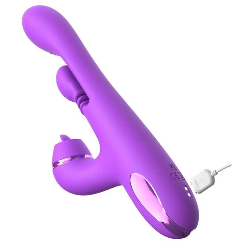FANTASY FOR HER - VIBRADOR RABBIT INTIMOTION PULSE PRO VIBE MORADO - OMerotics