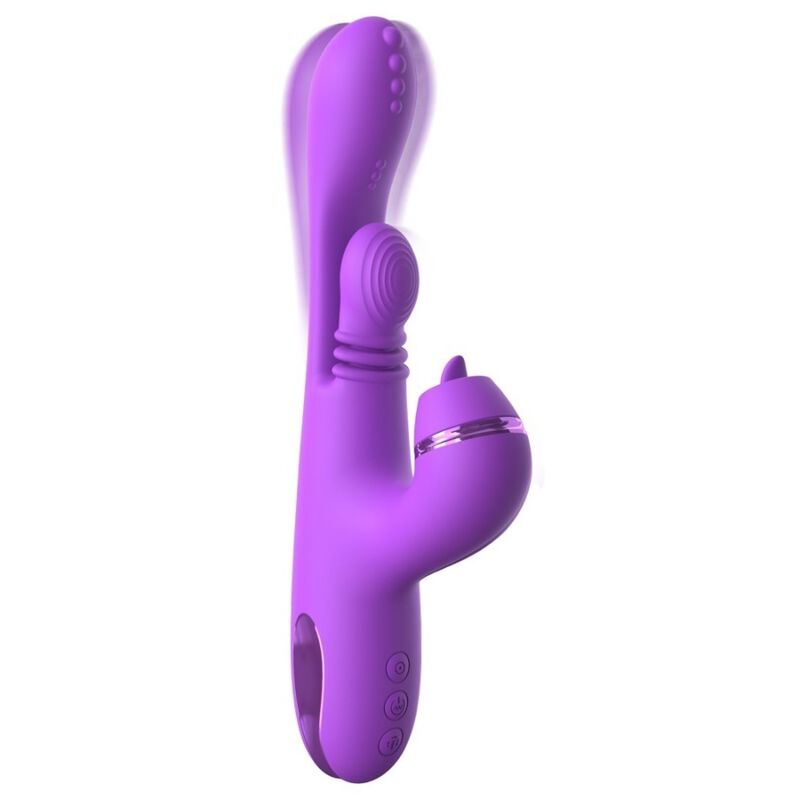 FANTASY FOR HER - VIBRADOR RABBIT INTIMOTION PULSE PRO VIBE MORADO - OMerotics