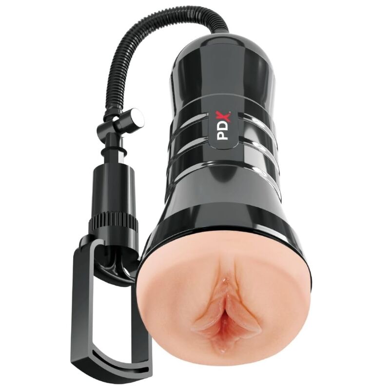 PDX EXTREME -WET PUSSIES MASTURBADOR VAGINA XXL SUPER SUCKER LIGHT CON SUCCIÓN 27.3 CM - OMerotics