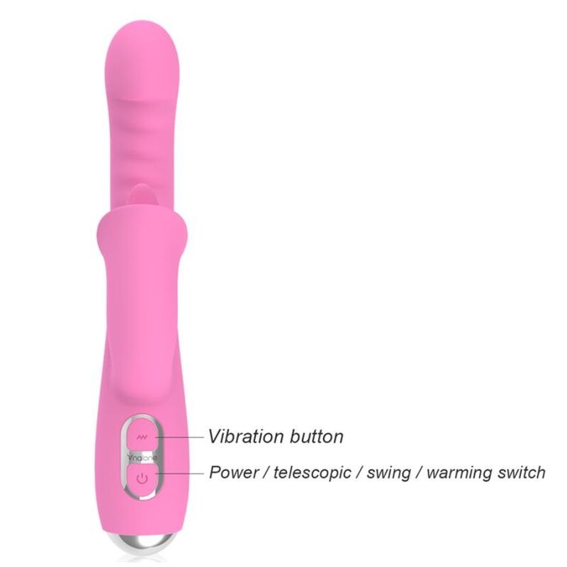 NALONE - T-MAY VIBRADOR RABBIT CON EMPUJE Y MOVIMIENTO OSCILANTE - OMerotics