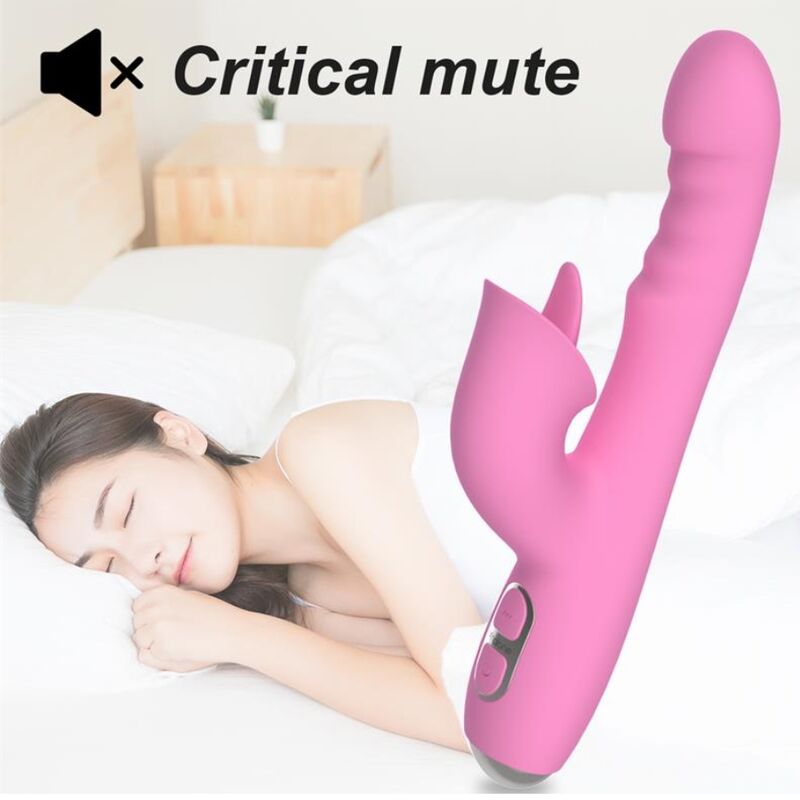 NALONE - T-MAY VIBRADOR RABBIT CON EMPUJE Y MOVIMIENTO OSCILANTE - OMerotics