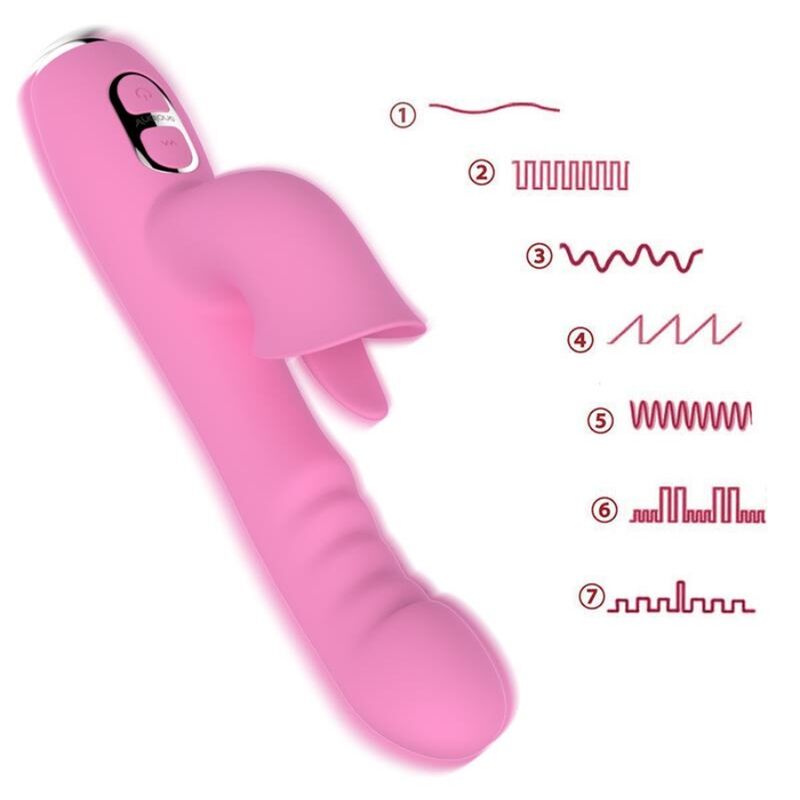 NALONE - T-MAY VIBRADOR RABBIT CON EMPUJE Y MOVIMIENTO OSCILANTE - OMerotics