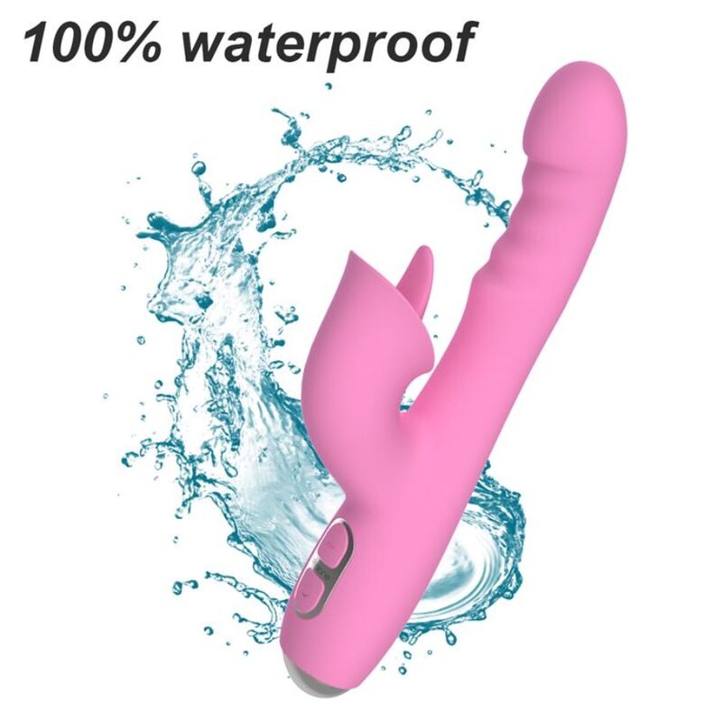 NALONE - T-MAY VIBRADOR RABBIT CON EMPUJE Y MOVIMIENTO OSCILANTE - OMerotics