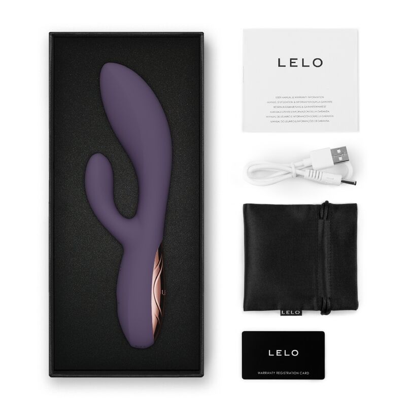 LELO - INA THRUST VIBRADOR RABBIT CON EMPUJE MORADO - OMerotics