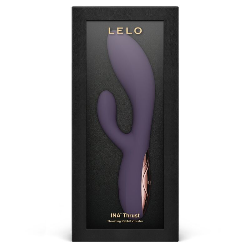 LELO - INA THRUST VIBRADOR RABBIT CON EMPUJE MORADO - OMerotics