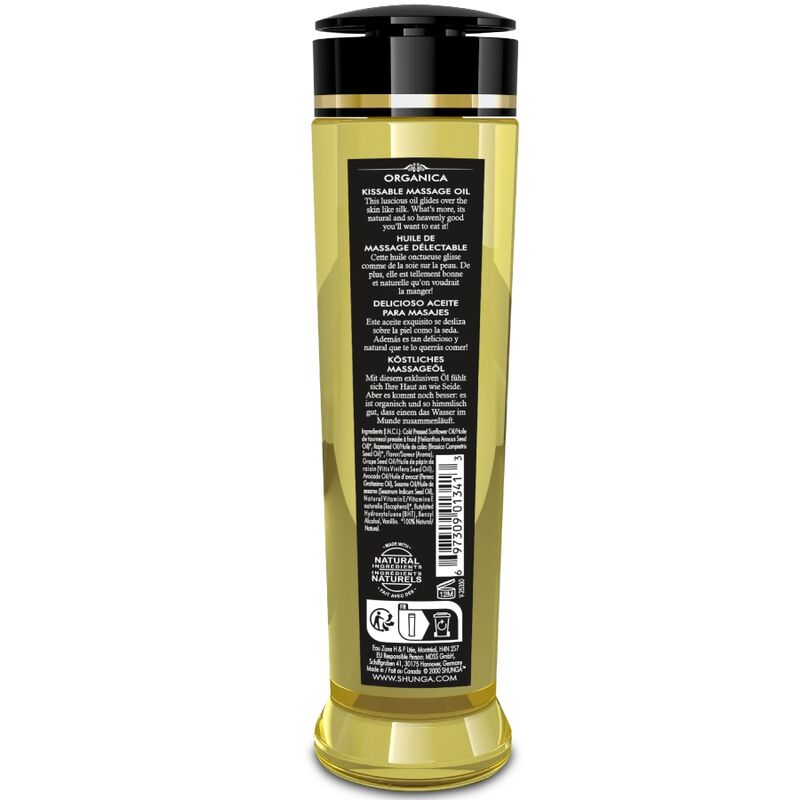 SHUNGA - BIO-MASSAGEÖL HIMBEERE 240 ML