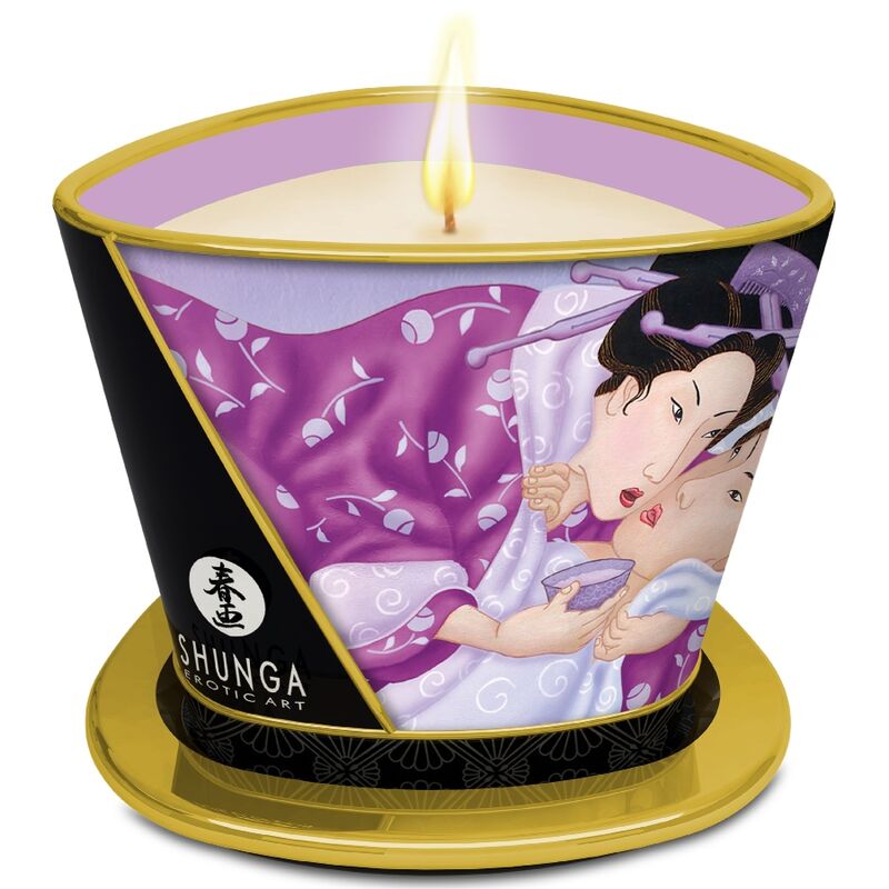 SHUNGA - LAVENDER MASSAGE CANDLE 170 ML