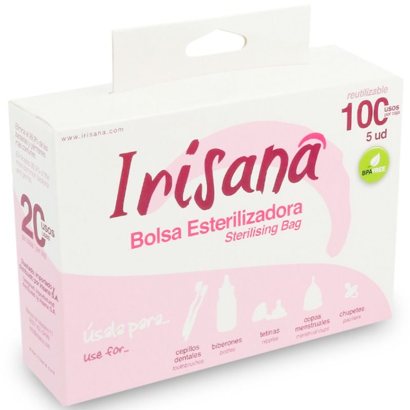 IRISANA - STERILISIERBEUTEL 5 STÜCK