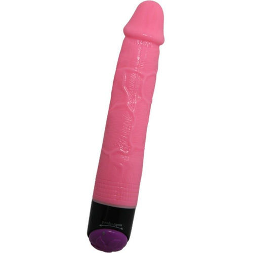 BAILE - COLORFUL REALISTIC PINK SEX VIBRATOR 23 CM