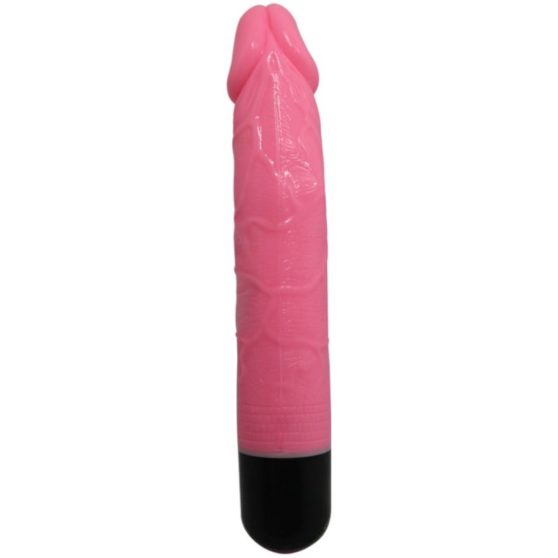 BAILE - FARBENFROHER REALISTISCHER SEX-VIBRATOR ROSA 23 CM