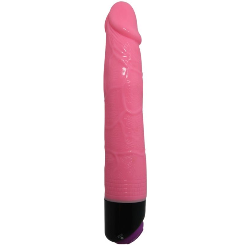 BAILE - FARBENFROHER REALISTISCHER SEX-VIBRATOR ROSA 23 CM
