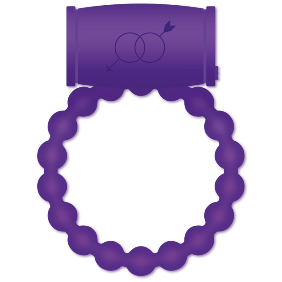 CASUAL LOVE - 25 VIBRING RING PAIRS VIOLETT