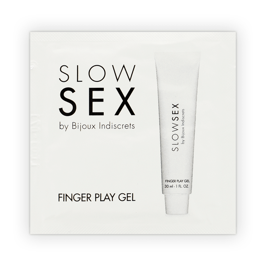BIJOUX - SLOW SEX GEL DE MASAJE CON DEDOS FINGER PLAY MONODOSIS - OMerotics