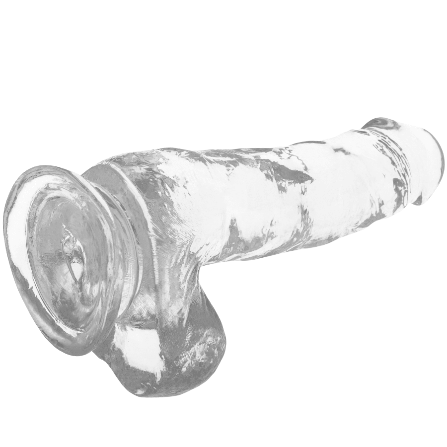 X RAY - CLEAR DILDO REALISTA TRANSPARENTE 18.5 CM -O- 3.8 CM - OMerotics