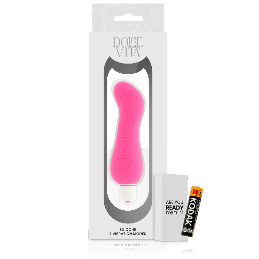 DOLCE VITA - G-SPOT SILICONE VIBRATOR PINK