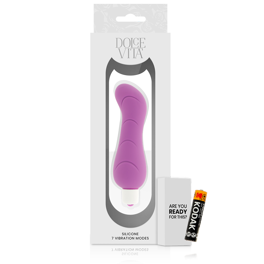 DOLCE VITA - G-SPOT VIBRATOR LILAC SILICONE