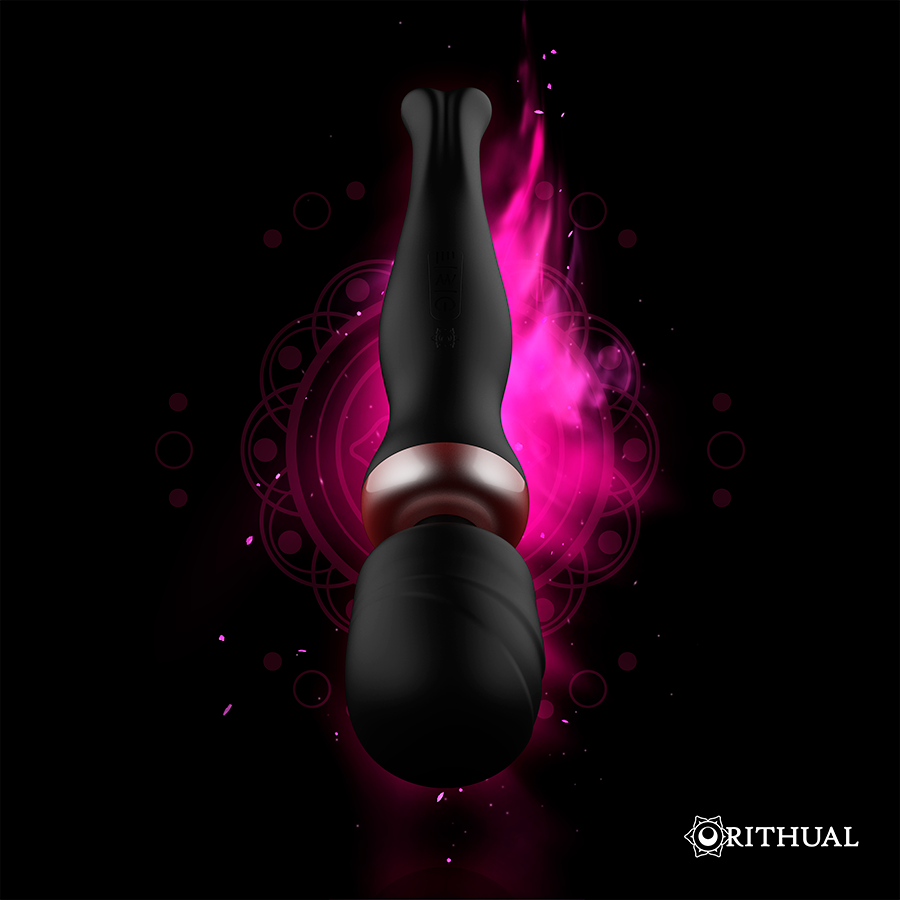 Rithual - akasha wand recargable potente 2.0 orquidea