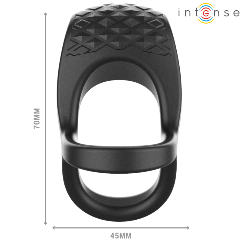 Intense - alex anillo doble vibrador pene 10 vibraciones