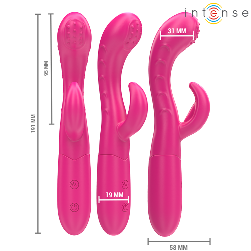 Intense - amara vibrador con lengua estimuladora 10