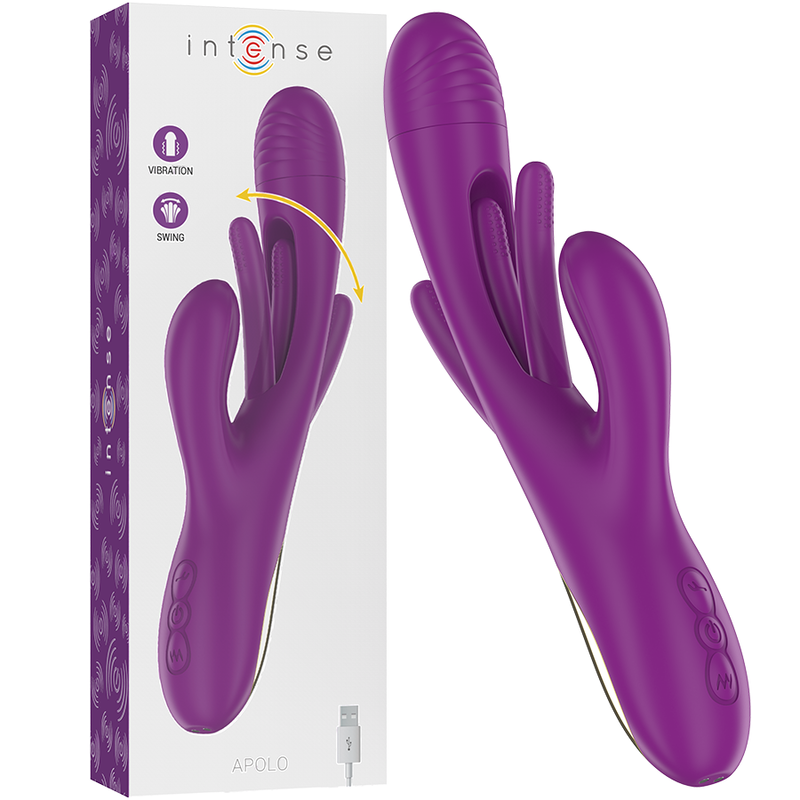 Intense - apolo vibrador multifunción recargable 7