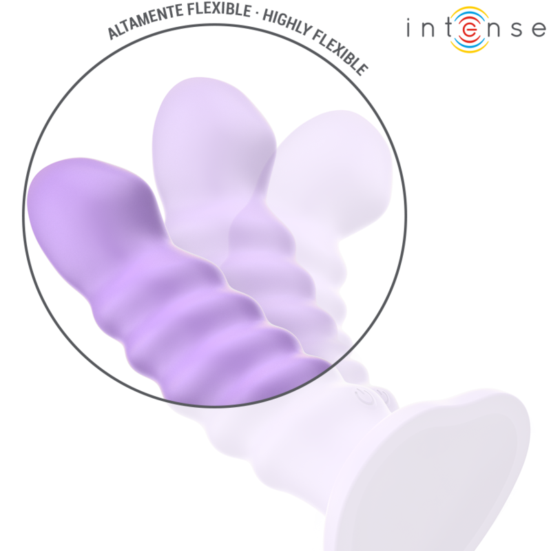 Intense - brenda vibrador talla m diseño en espiral 10