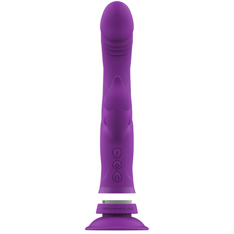 Intense - casanova vibrador rabbit silicona triple motor