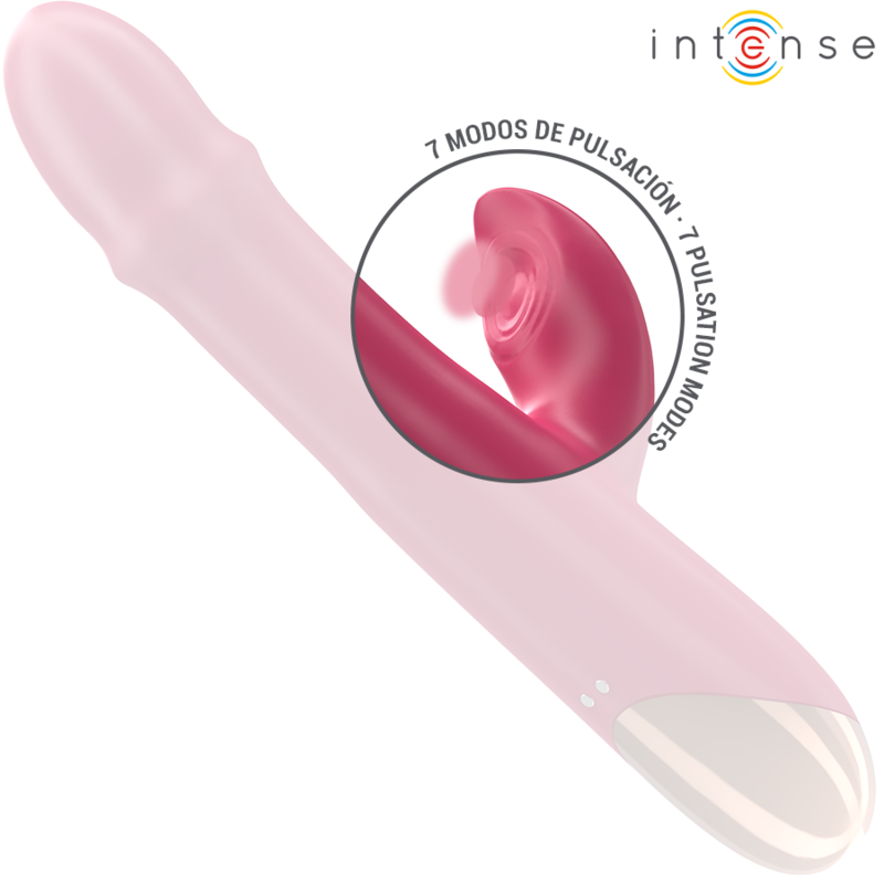 Intense - chloe vibrador multifunción 3 en 1 rojo