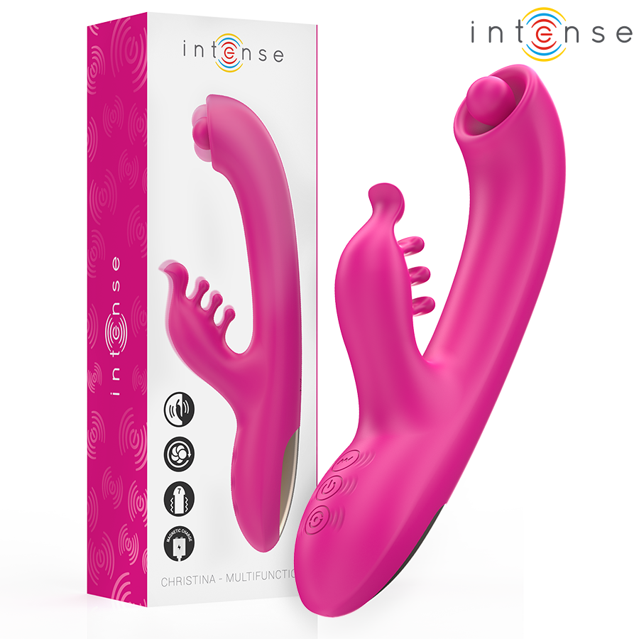 Intense - christina vibrador multifunción rabbit 22.5 cm