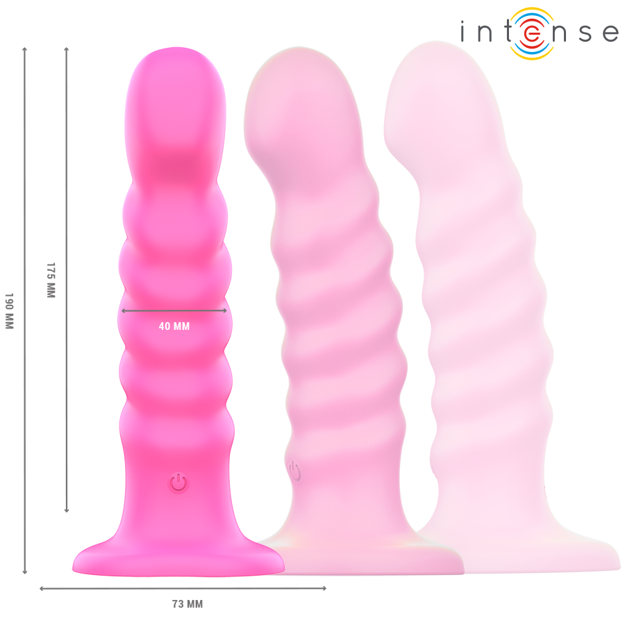 Intense - cindy vibrador talla l diseño en espiral 10