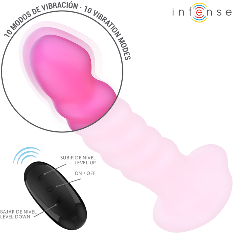 Intense - cindy vibrador talla l diseño en espiral 10