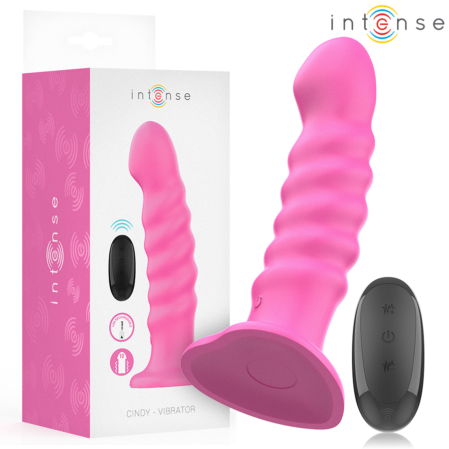 Intense - cindy vibrador talla l diseño en espiral 10