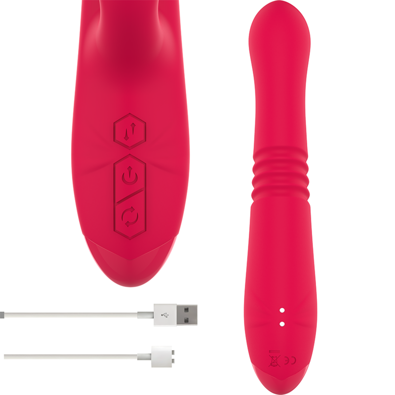 Intense - dua vibrador multifunción recargable up & down