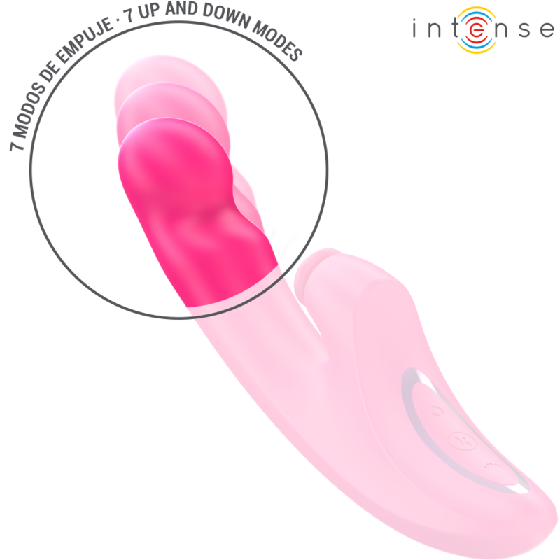 Intense - emi vibrador 13,5 cm multifunción 3 en 1 10