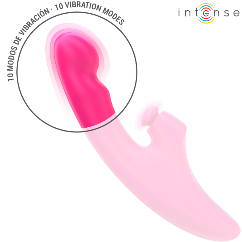 Intense - emi vibrador 13,5 cm multifunción 3 en 1 10