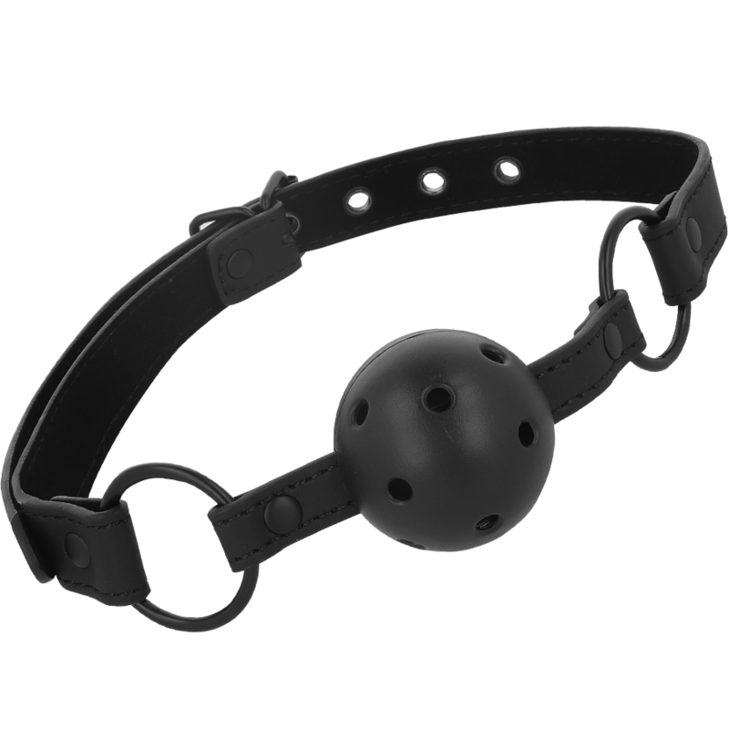 Intense - fetish bozal de cuero vegano