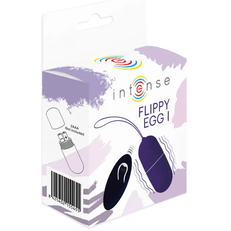 Intense - flippy i huevo control remoto lila