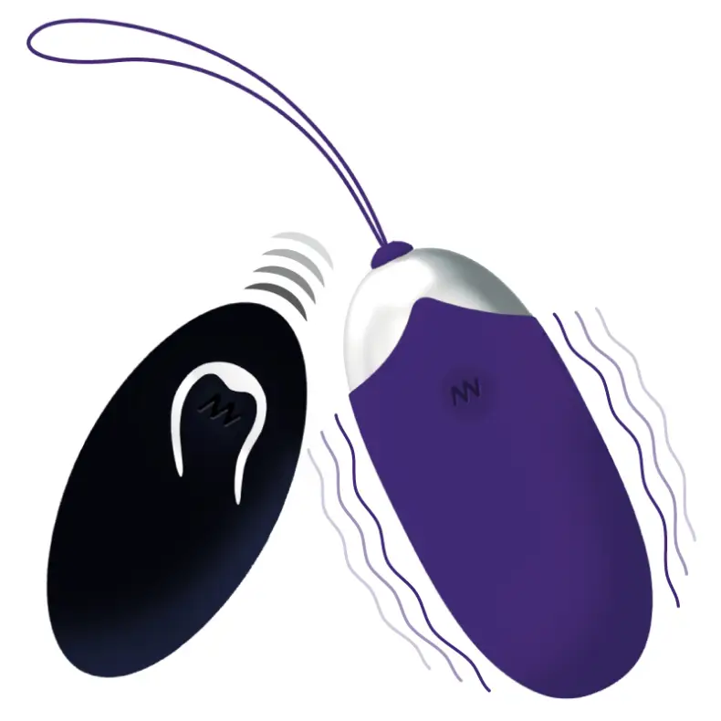 Intense - flippy ii huevo recargable remoto lila